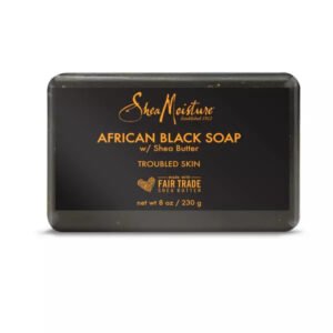 SHEA MOISTURES AFRICAN BLACK SOAP 8oz